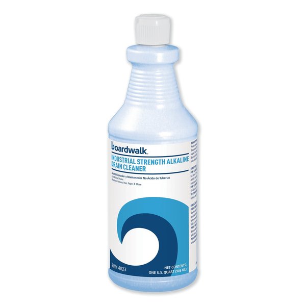 Boardwalk Industrial Strength Alkaline Drain Cleaner, 32 oz Bottle BWK 4823EA